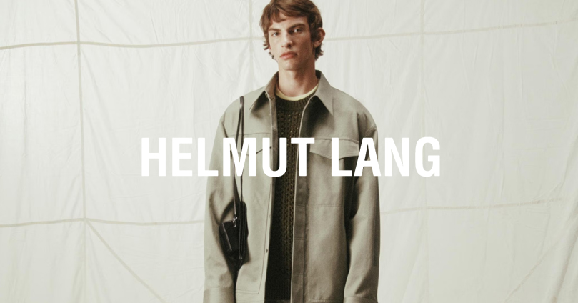 Helmut Lang Man's Collection
